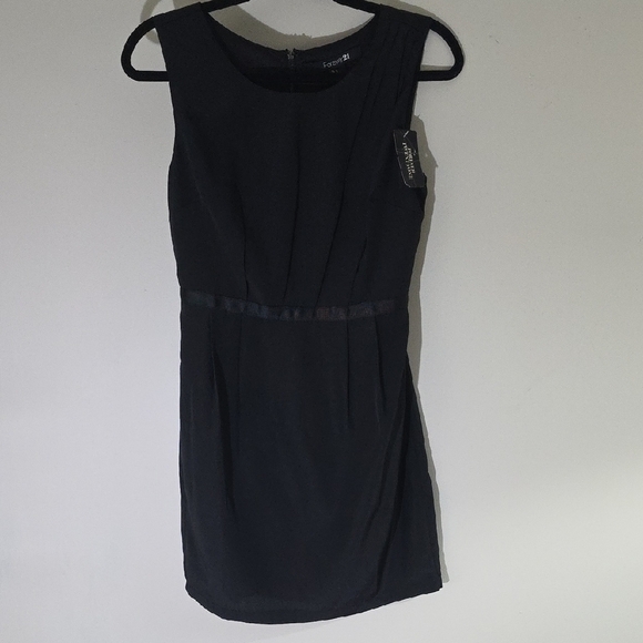 Forever 21 Black Sleeveless Sheath Mini Dress - Picture 1 of 6